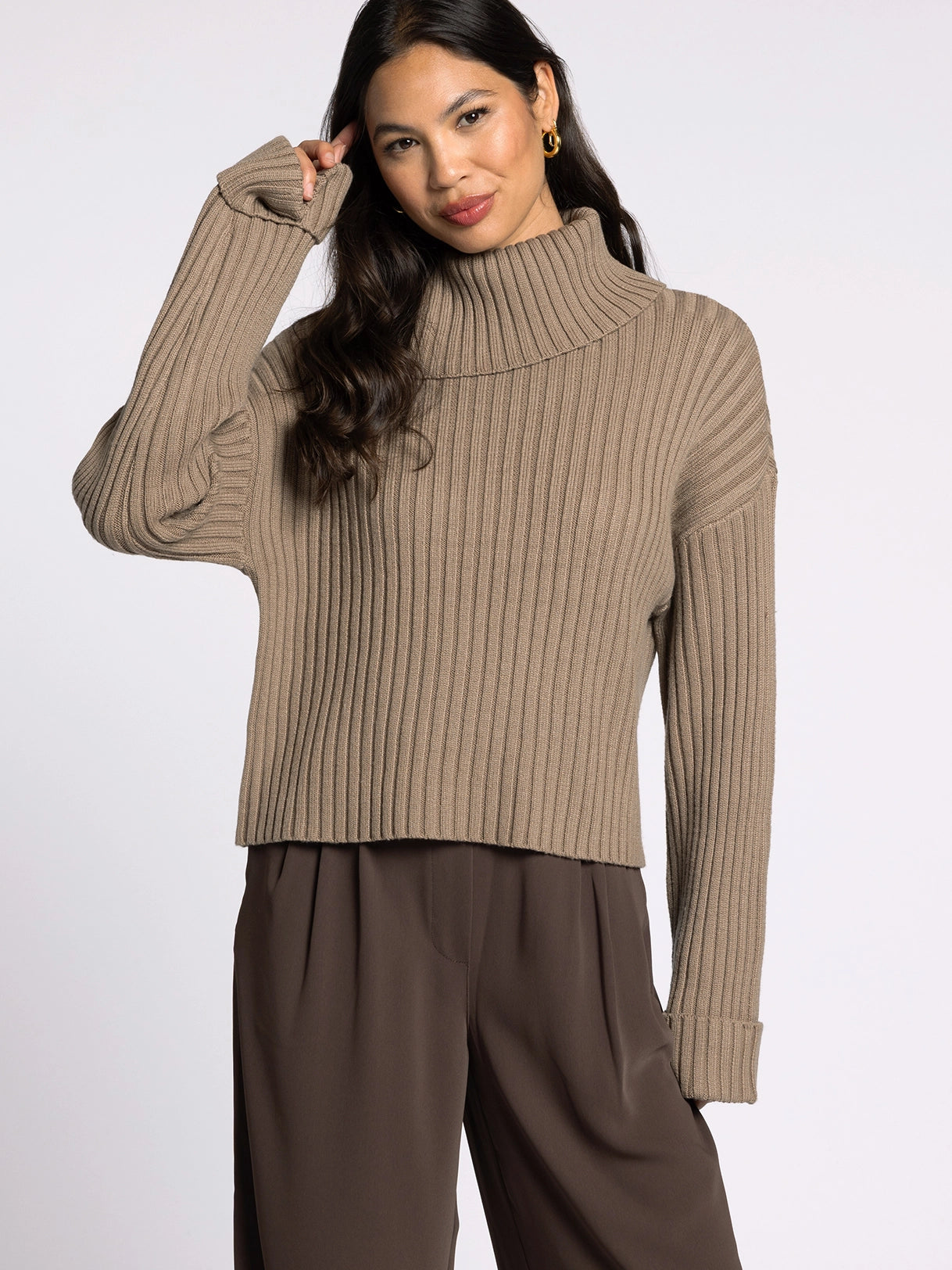 Turtle Neck Sweater - Virginia Sweater