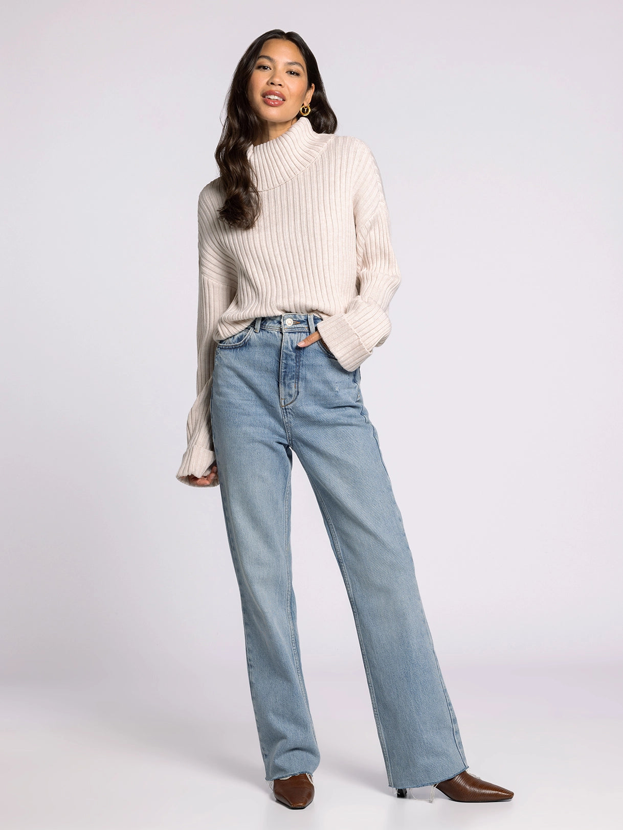 Turtle Neck Sweater - Virginia Sweater