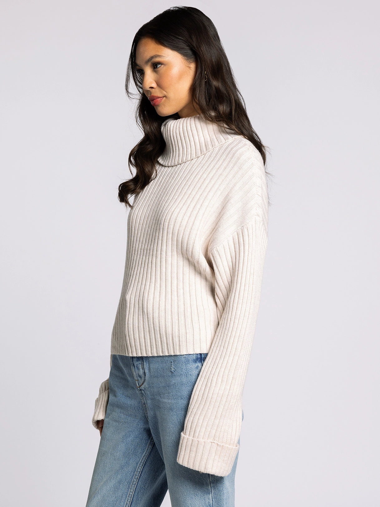 Turtle Neck Sweater - Virginia Sweater