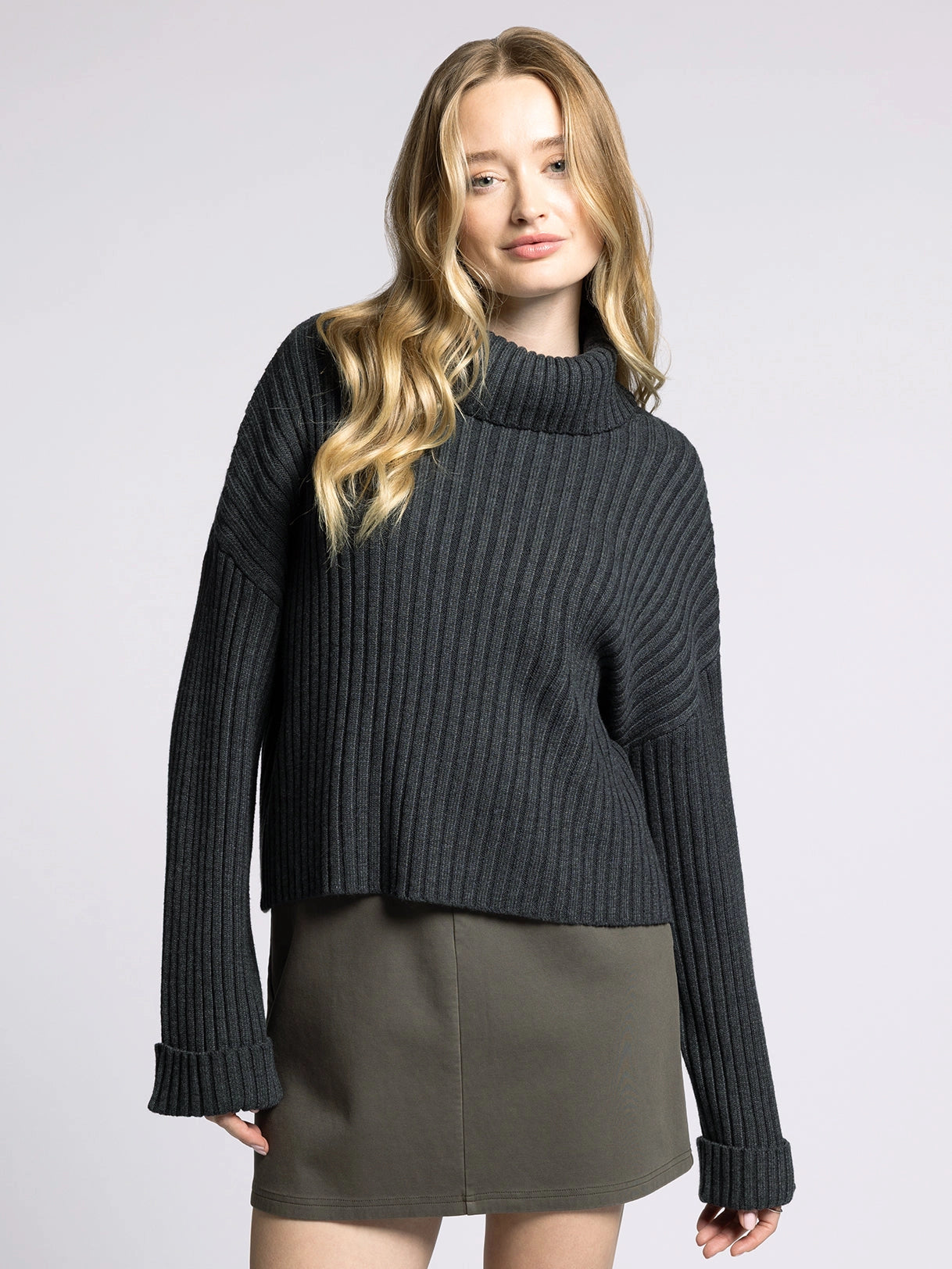 Turtle Neck Sweater - Virginia Sweater
