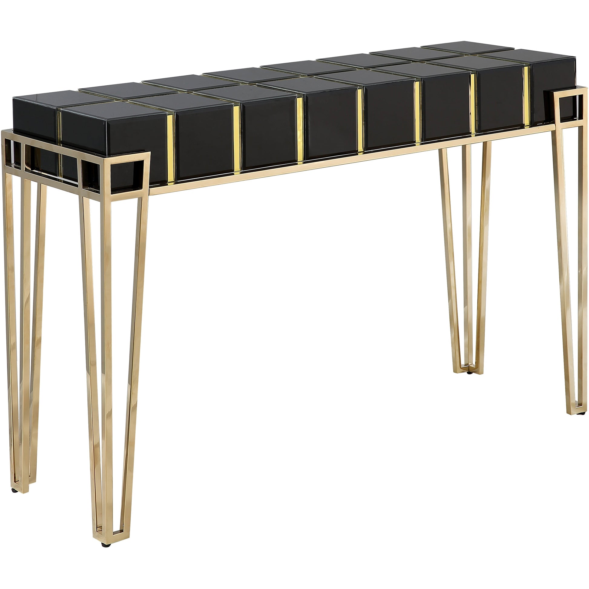 Tuxedo Console Table-Console-Camden Isle-Urbanheer