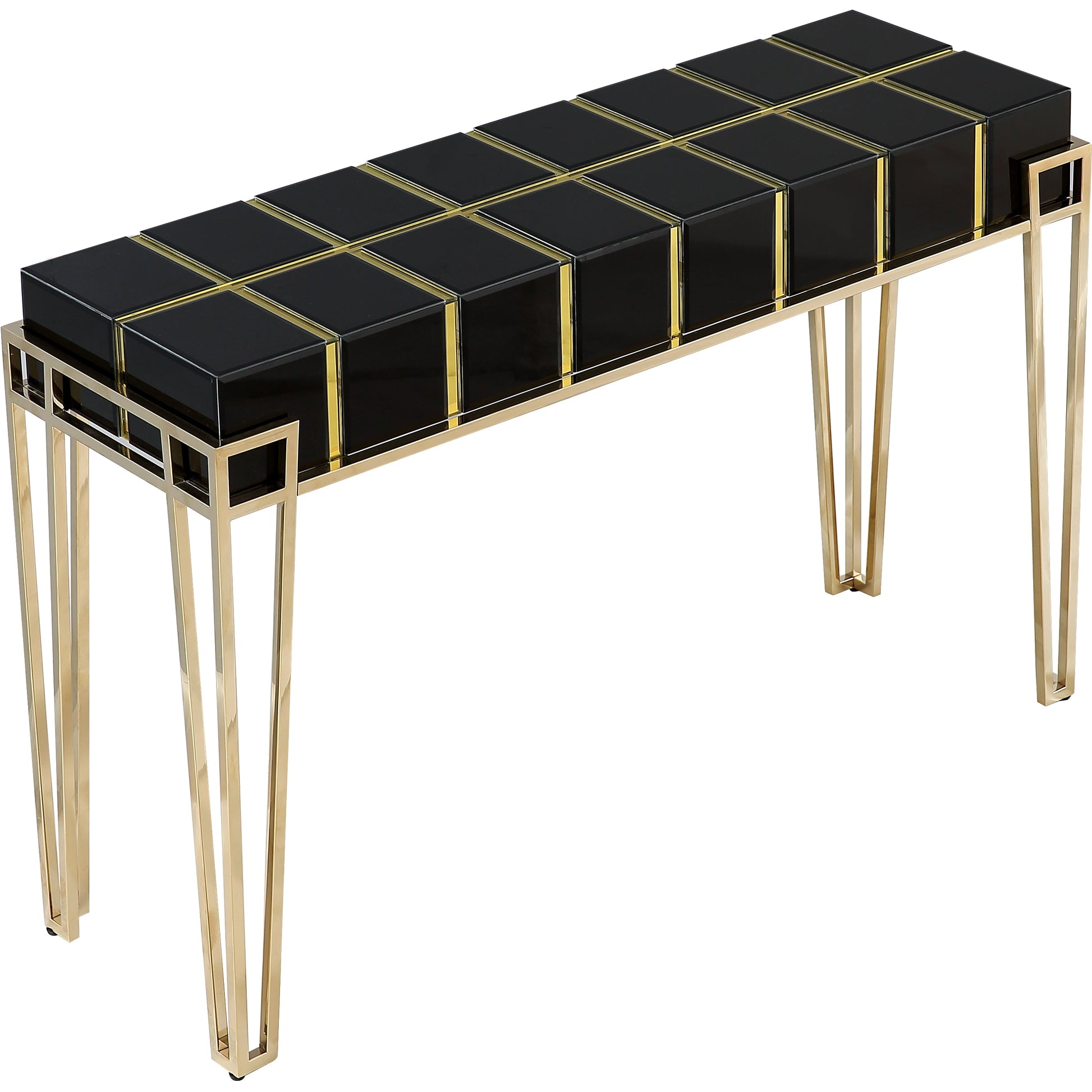 Tuxedo Console Table-Console-Camden Isle-Urbanheer