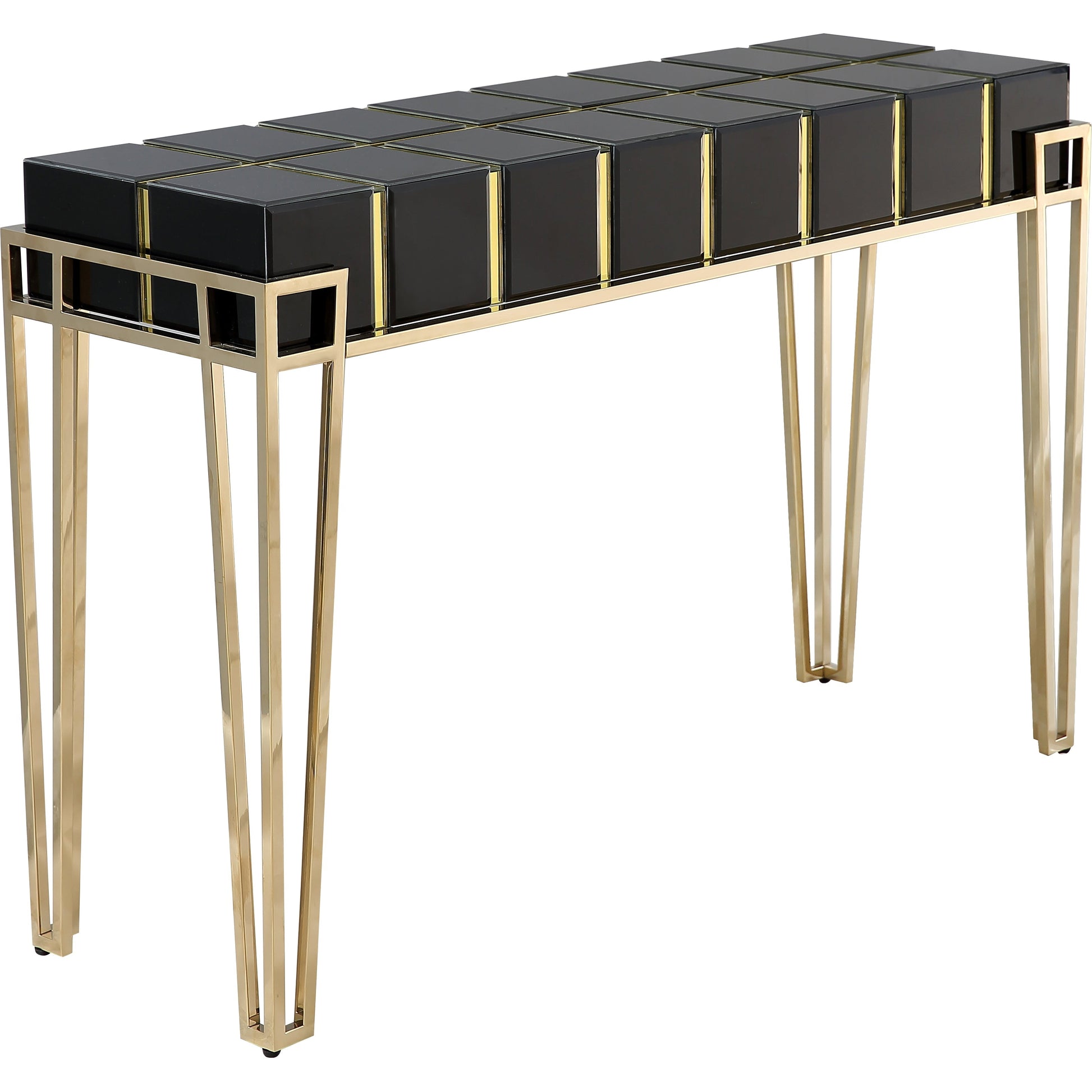Tuxedo Console Table-Console-Camden Isle-Urbanheer