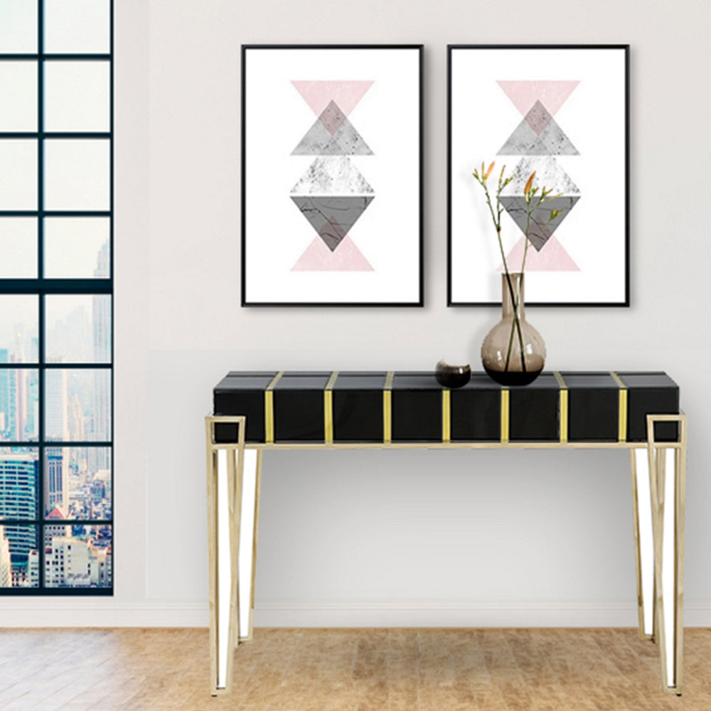 Tuxedo Console Table-Console-Camden Isle-Urbanheer