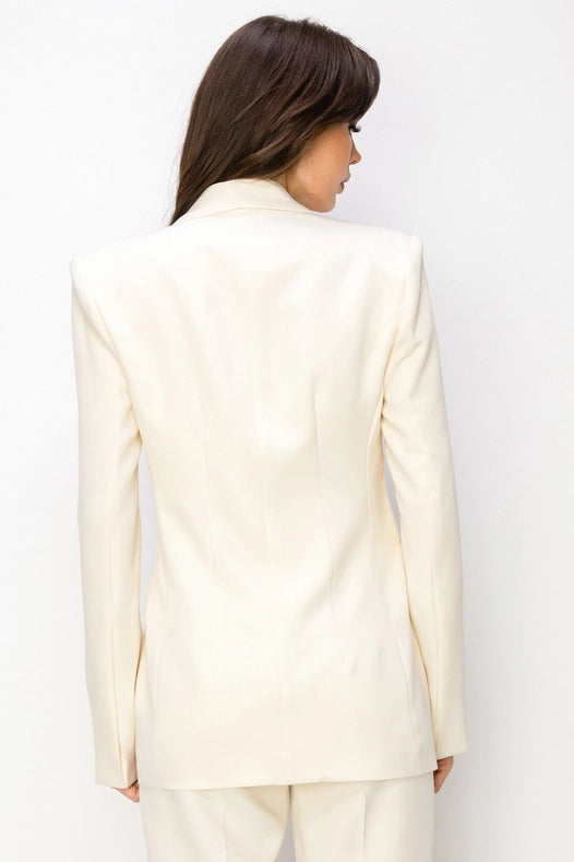Tuxedo Jacket Off White-Jacket-One n' More Inc.-S-OFF WHITE-Urbanheer