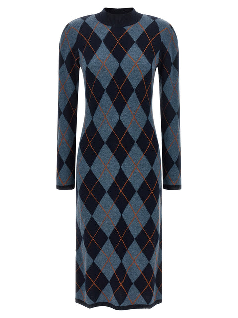 Twin Set Diamond-shaped Knit Dress