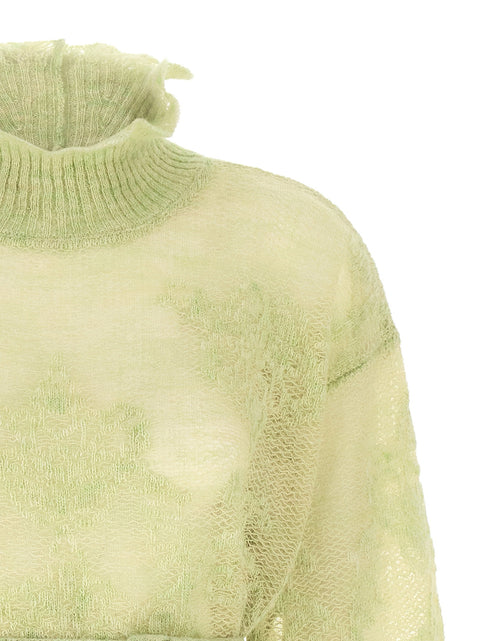Twin Set Jacquard Yarn Sweater