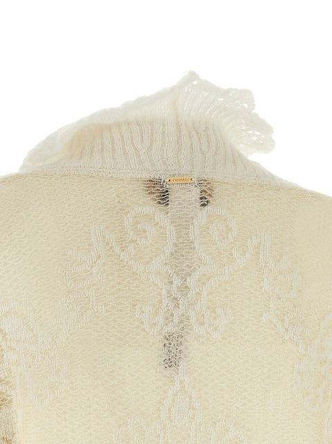 Twin Set Jacquard Yarn Sweater