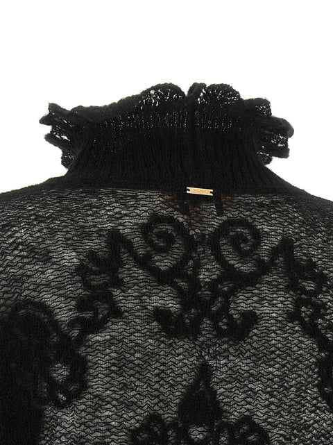Twin Set Jacquard Yarn Sweater