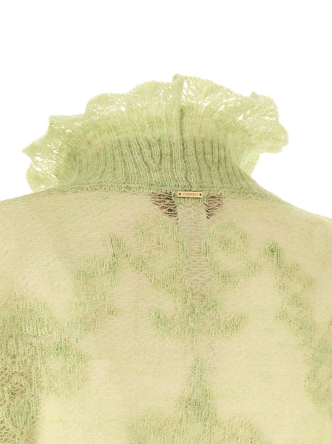 Twin Set Jacquard Yarn Sweater