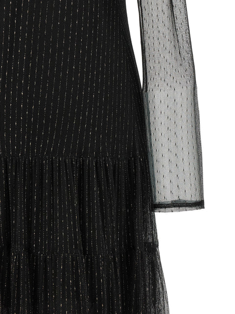 Twin Set Lamé Thread Dress