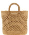 Twin Set Straw Shopping Bag