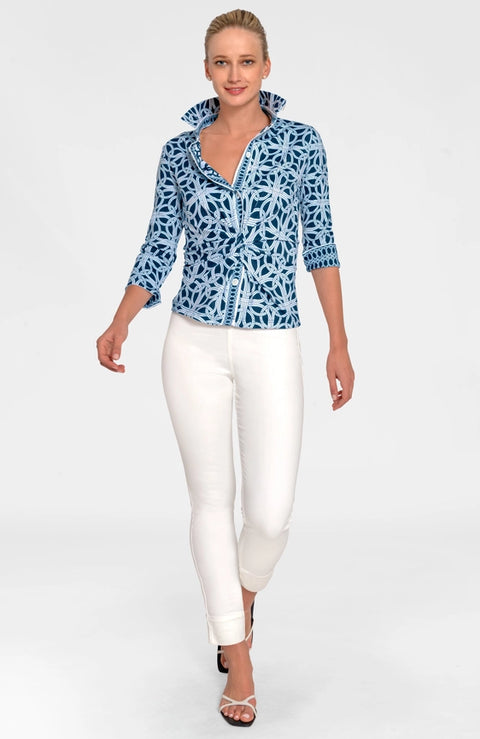 Twist & Shout Top- Ring Toss-Top-Gretchen Scott LLC-XXS-Navy-Urbanheer