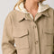 Twofer Hoodie Solid Coat Latte-Coat-Mystree-S-Latte-Urbanheer