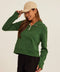 Tyra Triblend Fleece Quarter Zip Hoodie