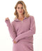 Tyra Triblend Fleece Quarter Zip Hoodie