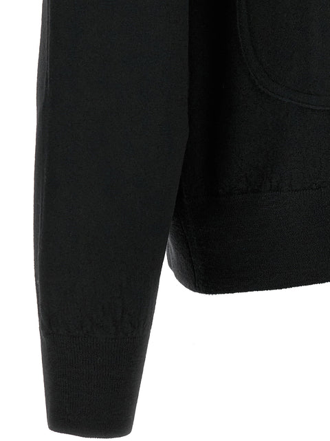 Oliver Lattughi Wool Zip Sweater