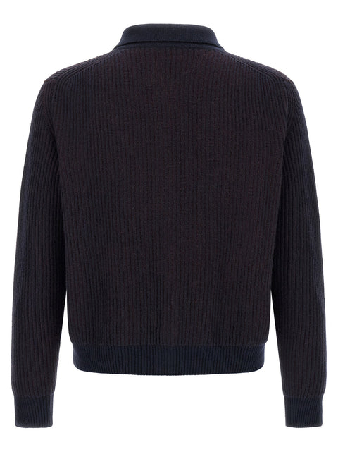 Oliver Lattughi Color-block Cardigan