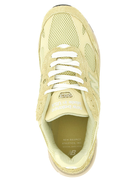 New Balance Yellow Made In Usa 993 Sneakers