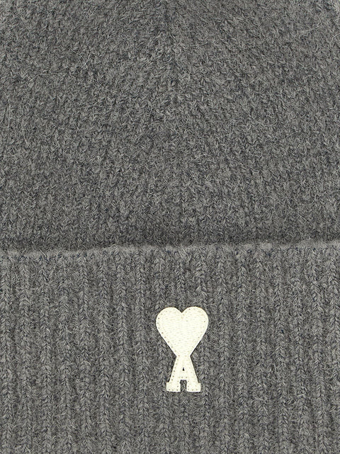 Ami Paris Ami De Cœur Beanie