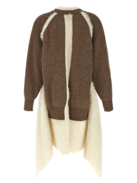Undercover Two-material Cardigan