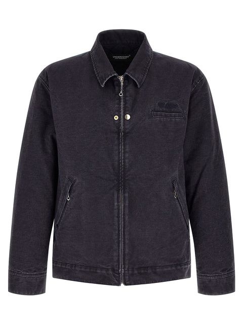 Undercover Cotton Jacket With Photo Print