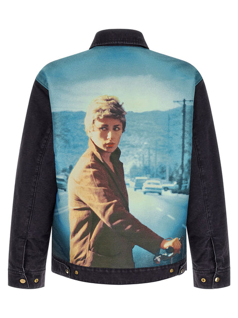 Undercover Cotton Jacket With Photo Print