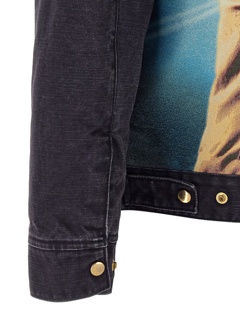 Undercover Cotton Jacket With Photo Print