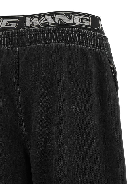 Alexander Wang Denim Pants With Elastic