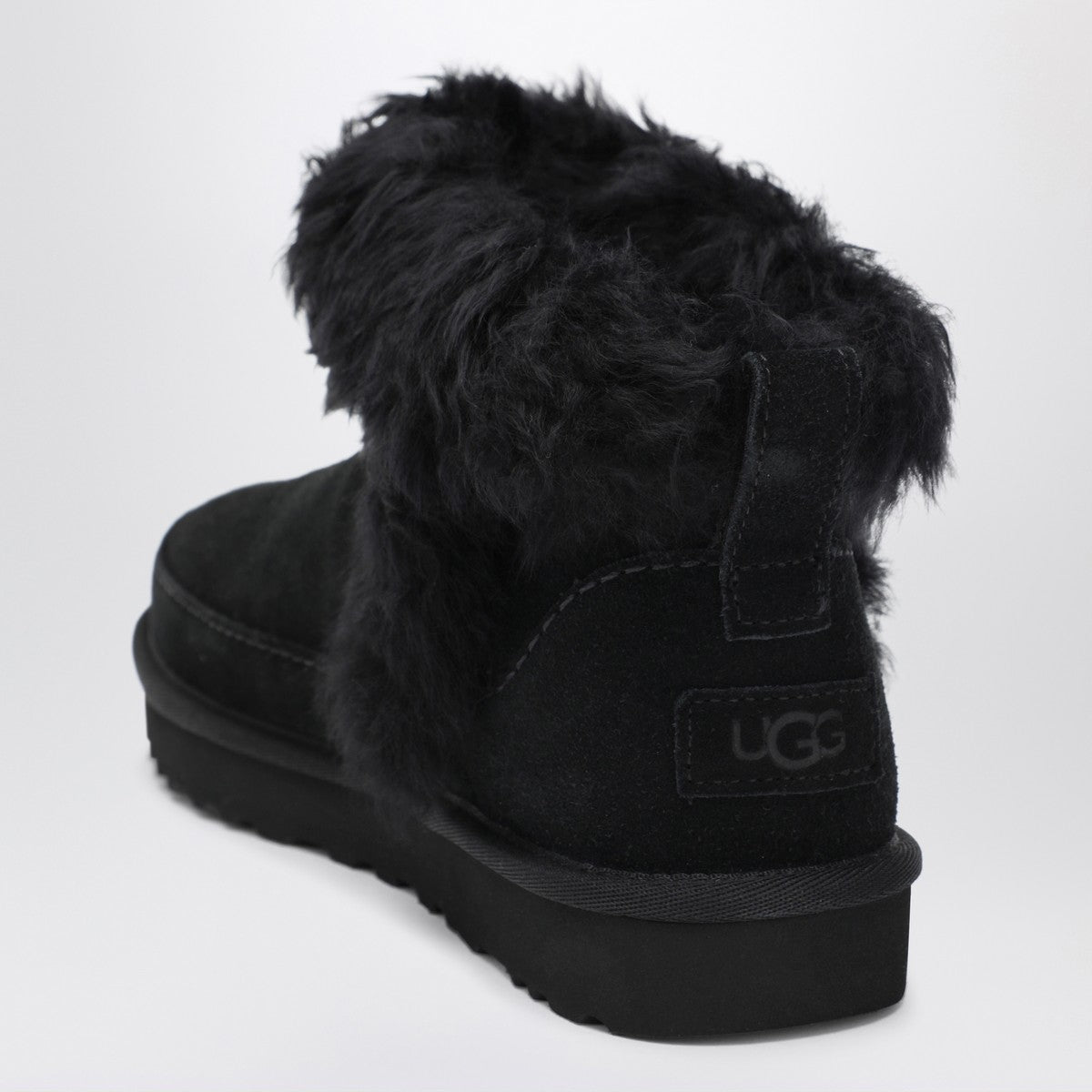 UGG Black Classic Ultra Mini Chalet boots
