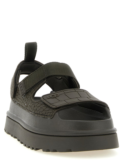 UGG Goldenglow Embossed Sandals