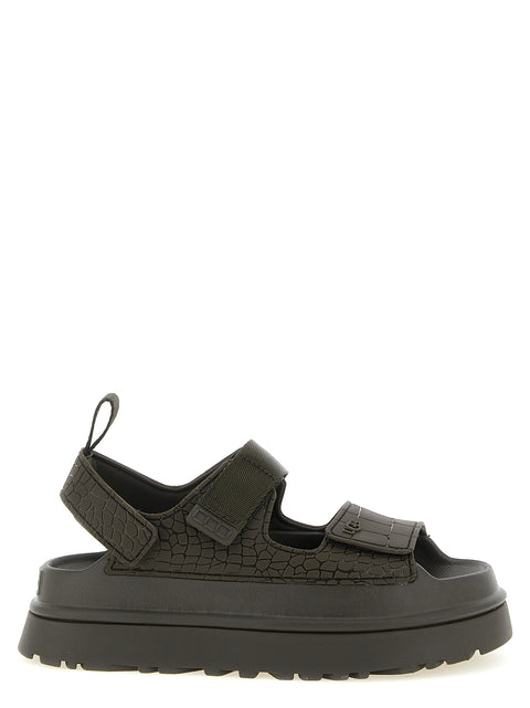 UGG Goldenglow Embossed Sandals