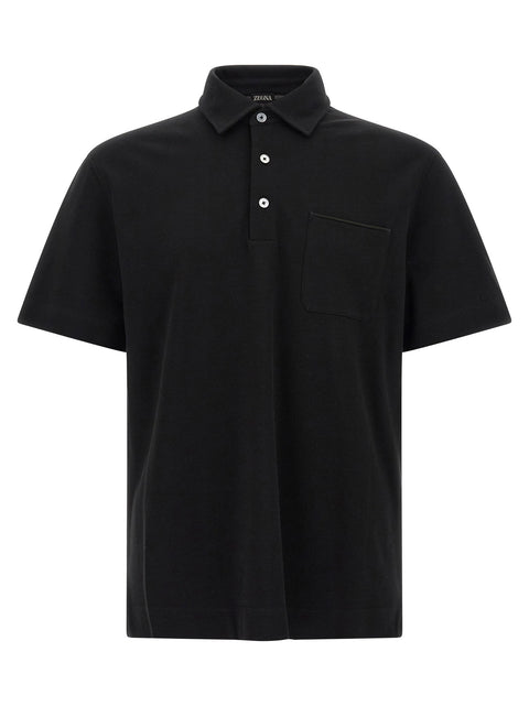 Zegna Cotton Polo Shirt