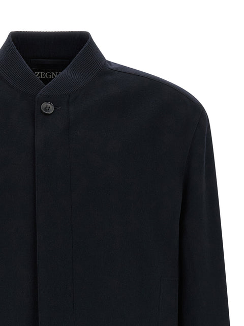 Zegna Oasis Cashmere Bomber Jacket