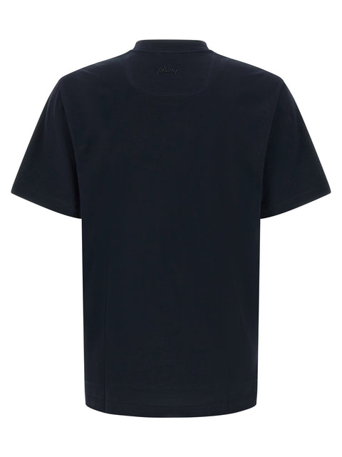 Brioni Logo Embroidery T-shirt