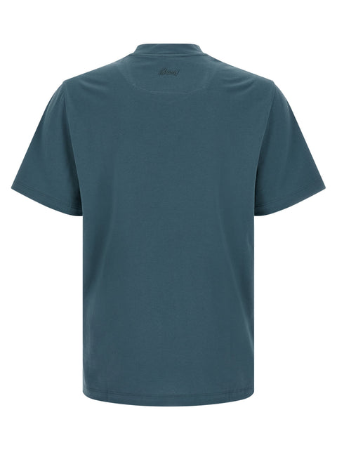 Brioni Logo Embroidery T-shirt