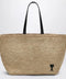 Ami Paris Ami de Coeur tote bag in raffia
