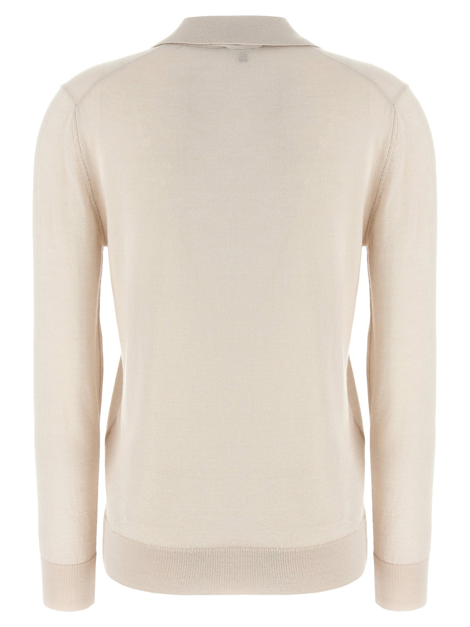 Brioni Cashmere And Silk Polo Shirt