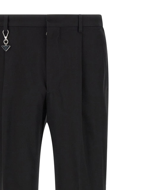 Prada Logo Keyring Pants