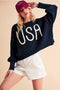 USA Sweater-Sweater-AEMI + CO-S-Navy-Urbanheer