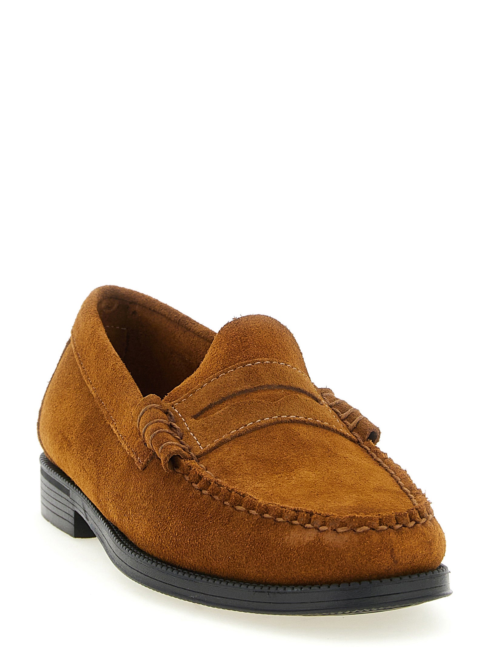 Ultra-Soft Suede Penny Loafers for Breathable Comfort