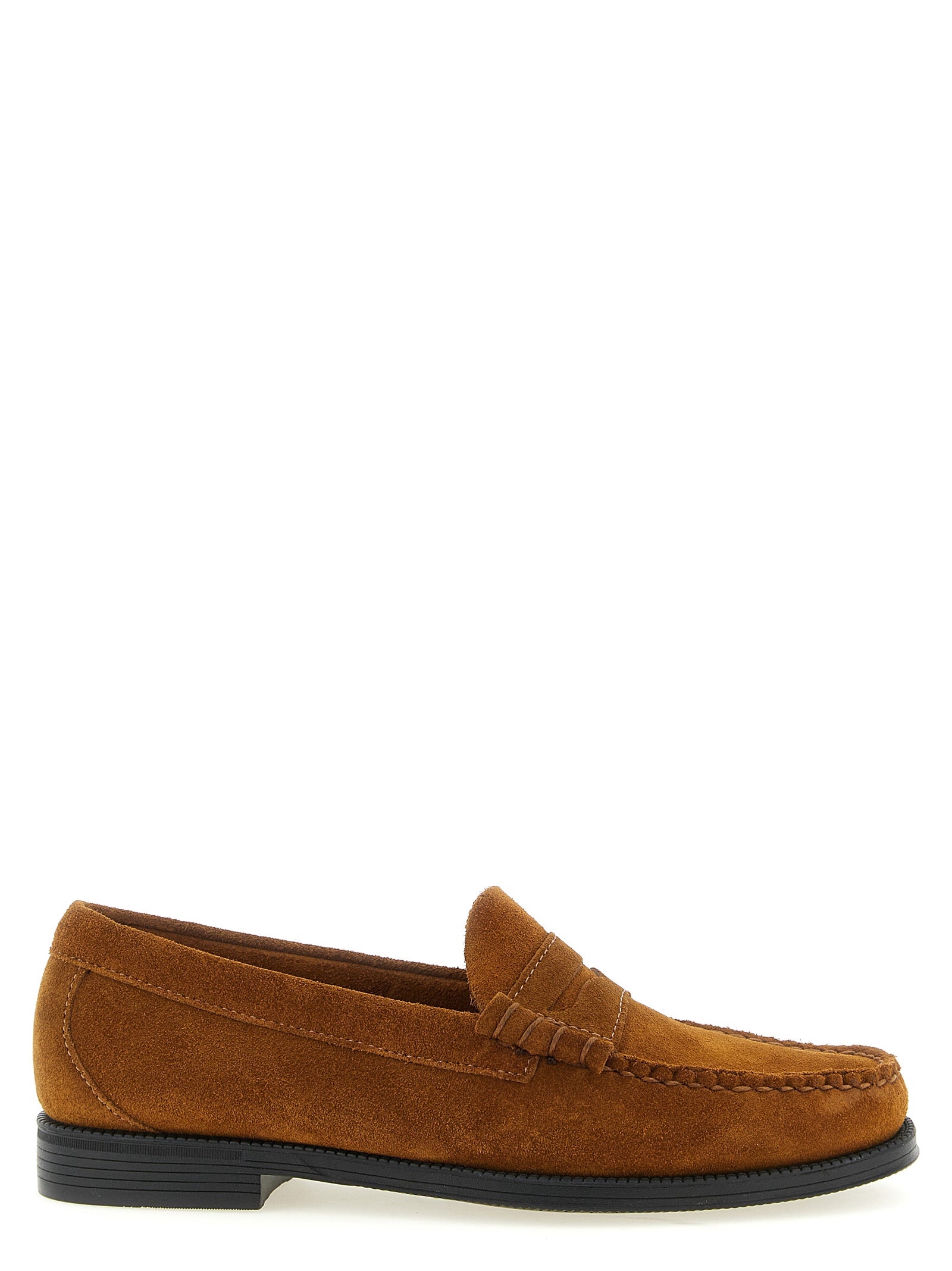 Ultra-Soft Suede Penny Loafers for Breathable Comfort