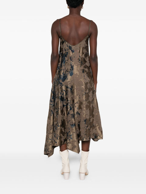 Uma Wang Linen Blend Dress