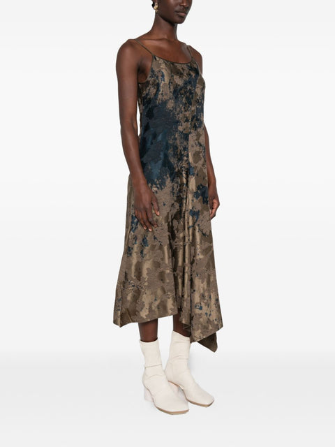 Uma Wang Linen Blend Dress