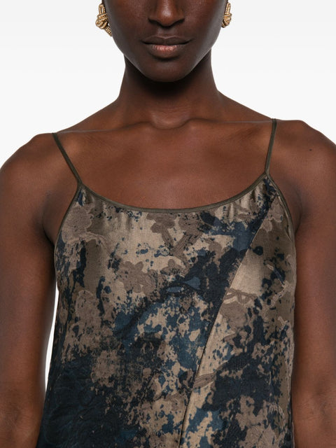 Uma Wang Linen Blend Dress