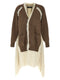 Undercover Two-material Cardigan