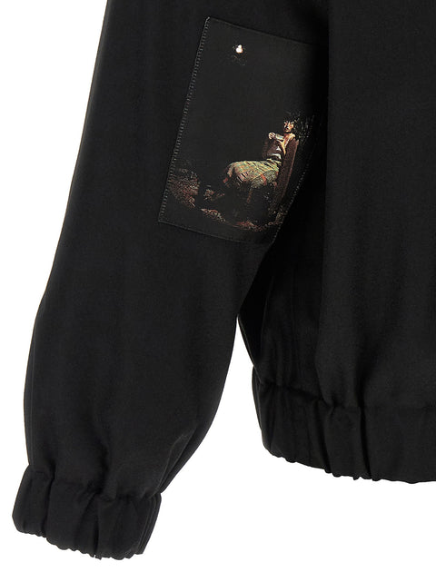 Undercover Uc2f4210-2 Bomber Jacket Featuring Works By Cindysherman
