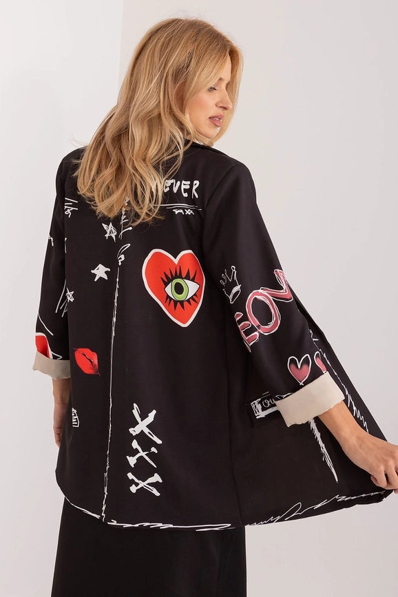 Unique Women Blazer-Blazer-Blak Wardrob-OS-Style 1-Urbanheer