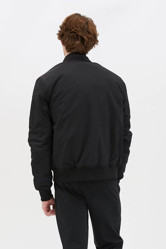 Unisex Aviator Bomber-Jacket-Point Zero-S-Black-Urbanheer