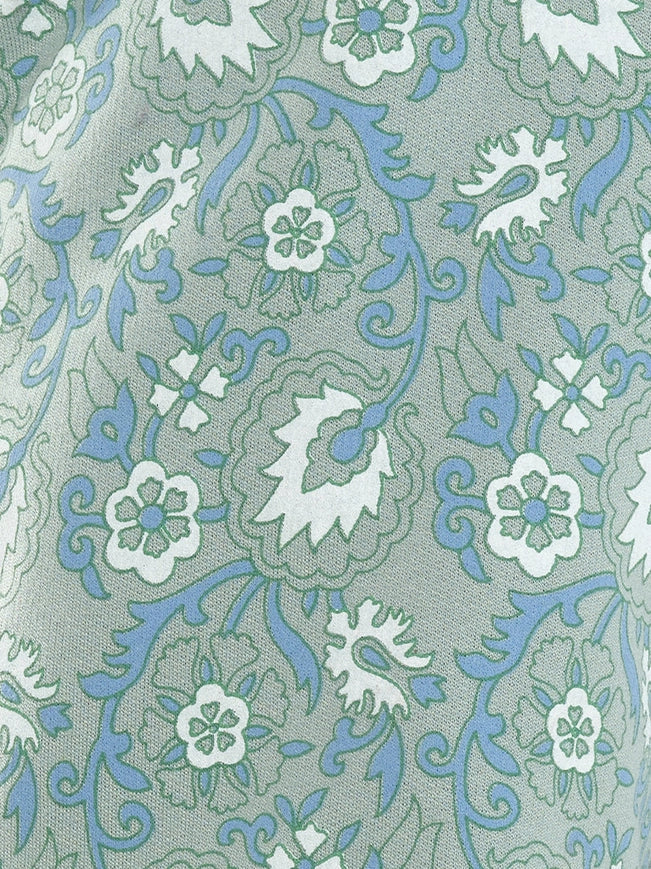 Unisex Printed Crewneck Sweatshirt – Mint Green-Clothing Sweatshirts-Pali-XS-Urbanheer